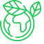 Planet earth green